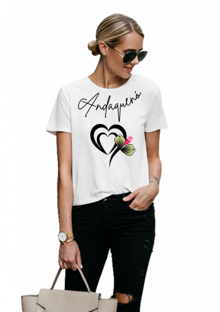 Camiseta mujer ANDAQUENO - Ref: 12227