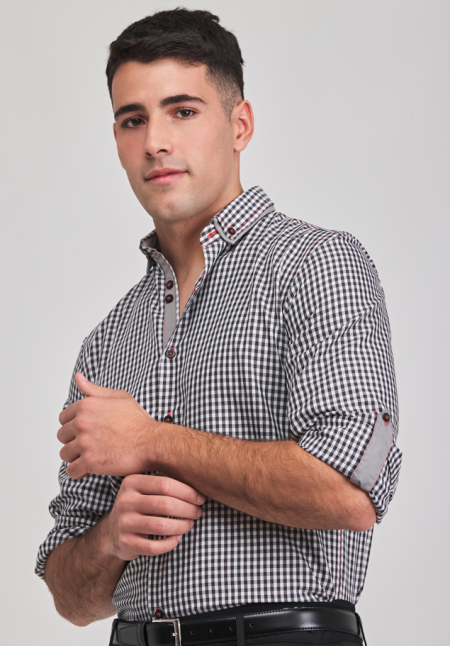 Camisa Hombre M/L Vichy