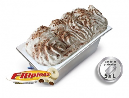 Helado Chocolate Blanco con Filipinos - 5,5L