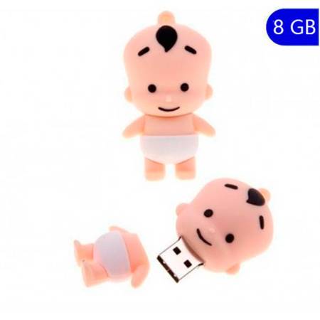 MEMORIA USB BEBÉ PAÑAL 8GB