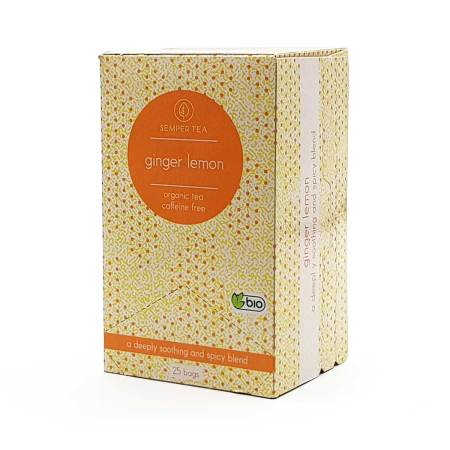 Infusión de Jengibre y Limón BIO en bolsita | Ginger Lemon Semper Tea