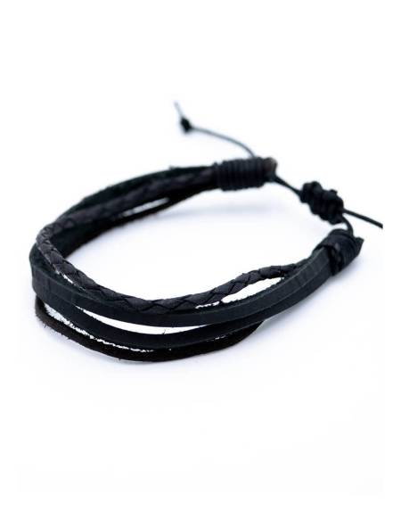 Pulsera Multiple Negra - SPU5003