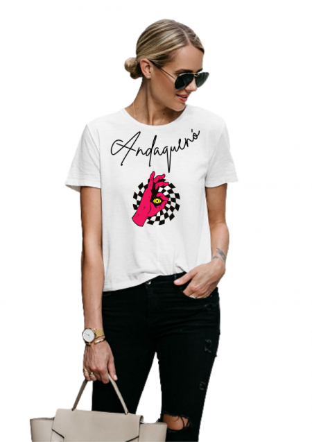 Camiseta mujer ANDAQUENO - Ref: 10220