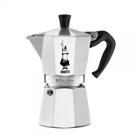 Cafetera Italiana Inducción Inox Venus 6 Tazas Bialetti