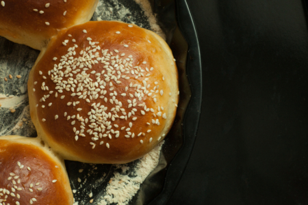 Pan Brioche con Sésamo