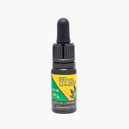 Aceite de Cañamo Cbd 5% -10Ml. Natura  Premium