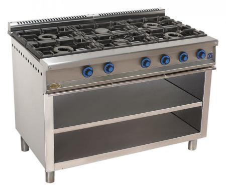 Cocina de gas industrial SERIE 750 CM 816