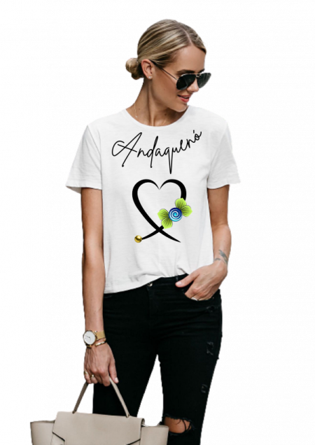 Camiseta mujer ANDAQUENO - Ref: 12209