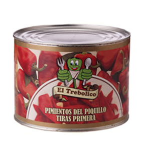 Pimiento Piquillo Tiras 2 Kg Trebolico