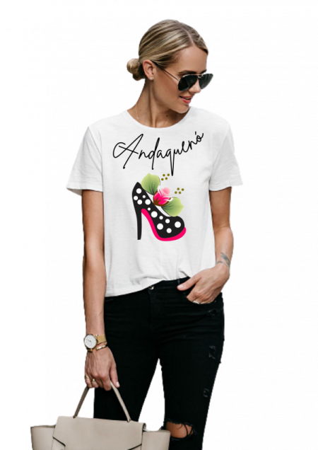 Camiseta mujer ANDAQUENO - Ref: 12239