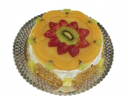 Pastel Decoración Fruta