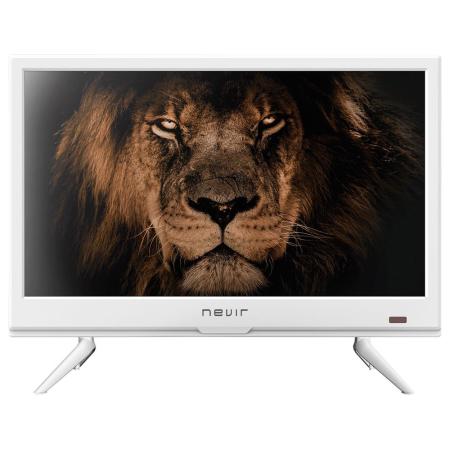 Tv nevir 16pulgadas led hd ready - nvr - 7715 - 16rd2 - b - tdt - hdmi - usb - blanco adaptador 12v coche