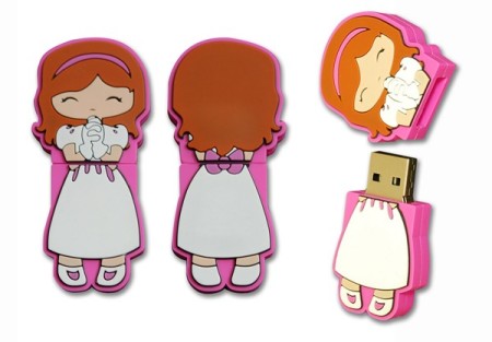 MEMORIA USB NIÑA COMUNION 8GB