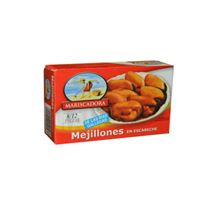 Mejillon Frito Escbche 120 8/12 Mariscad