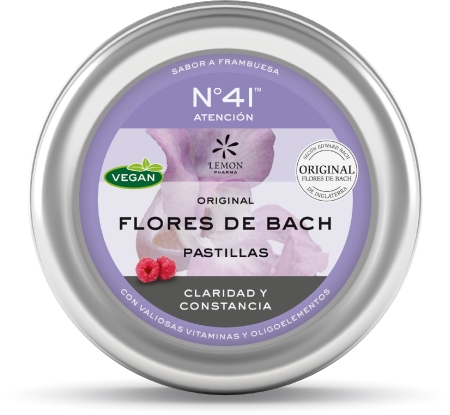 Pastillas Flores de Bach Nr.41 “Atención” – Sin azúcar