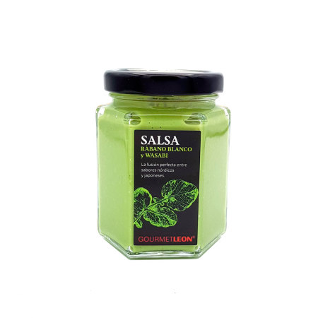 Salsa de Rábano con Wasabi 160 ml.