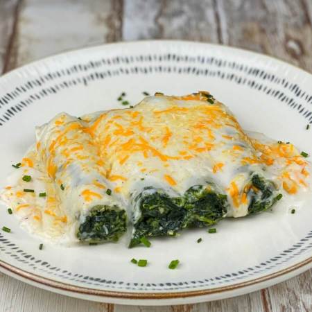 Canelones De Espinaca