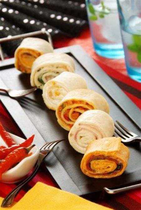 Canape Wrap Latino 32 Uds