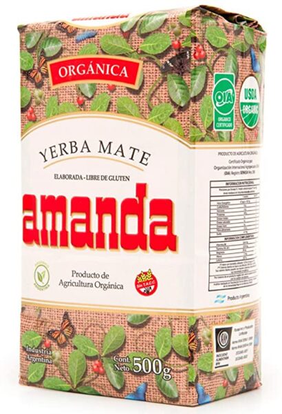 Yerba Mate Amanda Orgánica 500gr