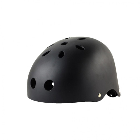 Casco Negro sin luz para patinete-Talla L