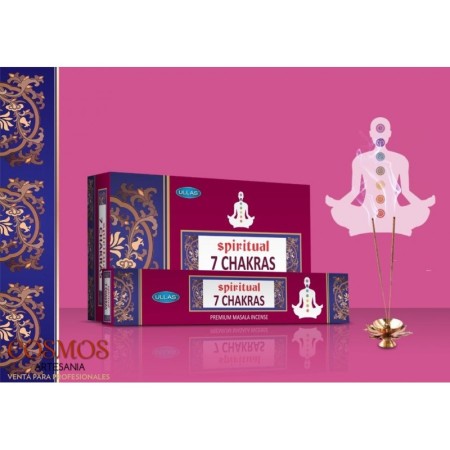 **A2-Caja varas Spiritual 7 chakras ULLAS 180gr