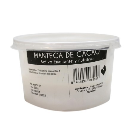 Manteca de cacao natural