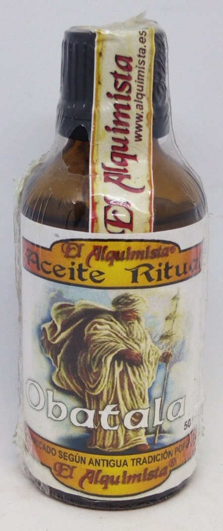 ACEITE OBATALA Ritualizado, fabricado en España