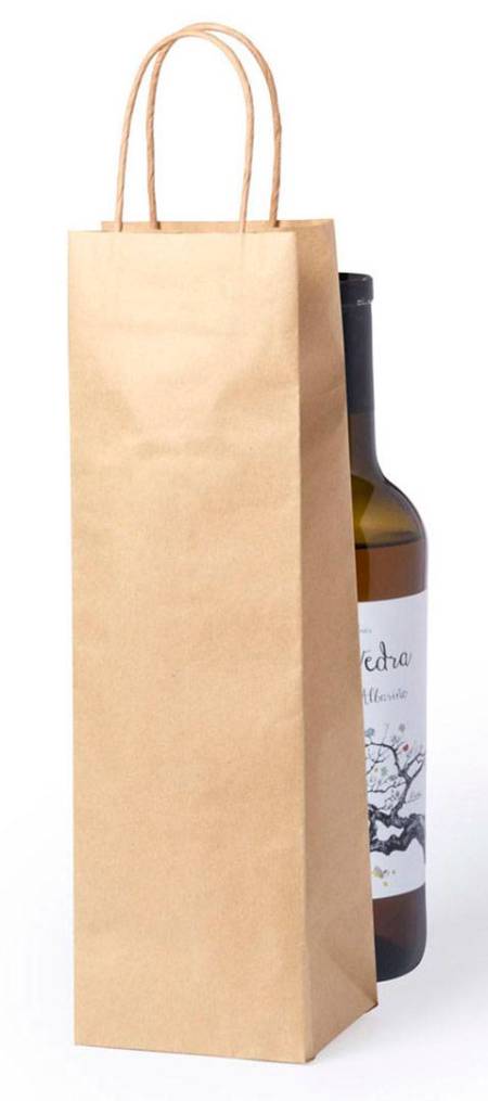 BOLSA PAPEL KRAFT VINO 100G