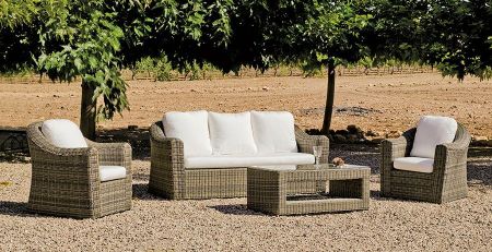 TUSCAN-10 SET SOFA HUITEX BLANCO