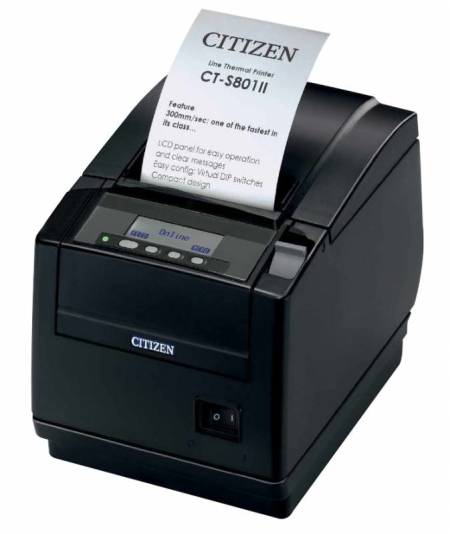 Impresora térmica Citizen CT-S801II, Bluetooth