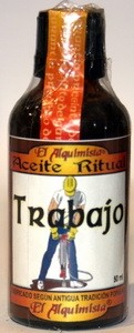 ACEITE TRABAJO Ritualizado, fabricado en España