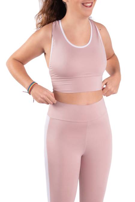 Top deportivo, Bakasana-Rosa-M/L (40-44)