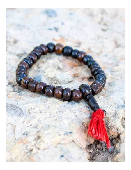 Pulsera Hueso Marron - SPU0013AH