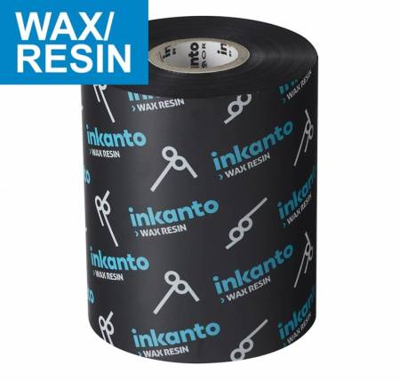 Ribbon ARMOR Inkanto APX FH+ 110mm x 300m, negro, hacia fuera