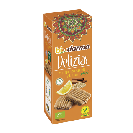 Delizias con quinoa, canela y limón