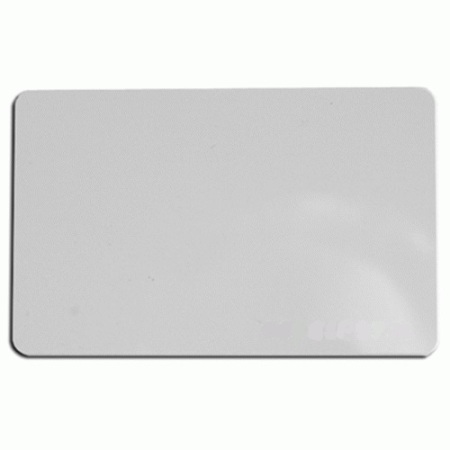 Tarjeta RFID F08, Mifare 1K, CR80, blanco