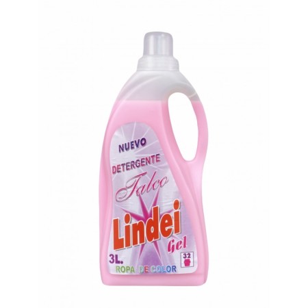 Caja LINDEI Detergente Ropa Gel Talco (4 x 3L)