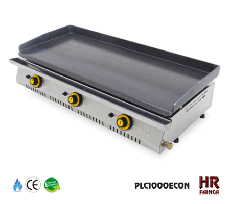 Plancha de gas PLC 1000 sobremesa