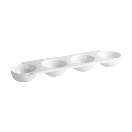 BANDEJA 4 BOWLS 31X9X3 CM. 24u/c