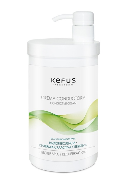 Crema Conductora Radiofrecuencia Fisioterapia Kefus (1000 ml)