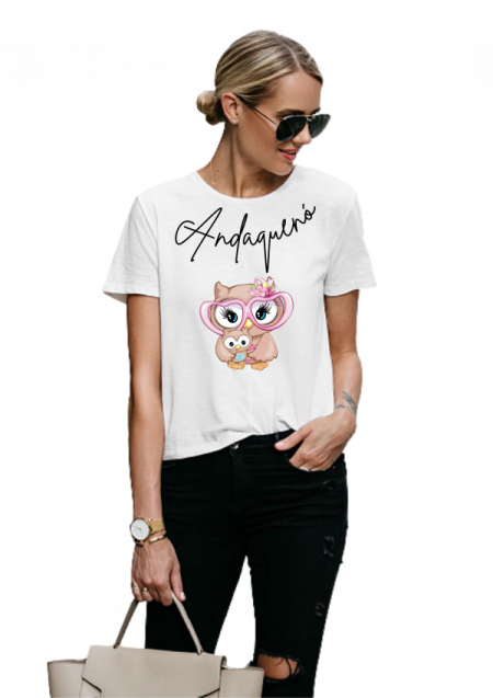 Camiseta mujer ANDAQUENO - Ref: 10040