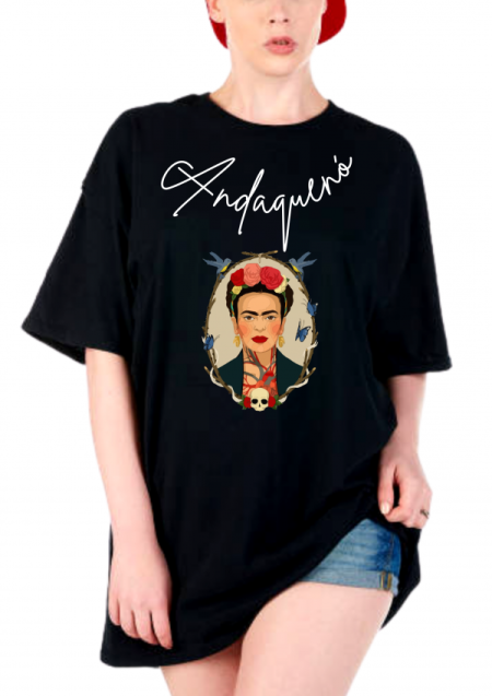 Camiseta Oversize ANDAQUENO - Ref: 8859