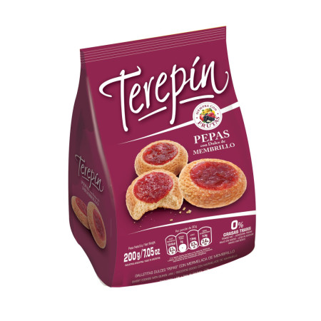 Galletitas Terepin (pepas) 200g Membrillo