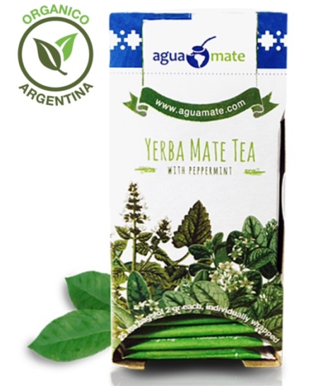 Mate Cocido Aguamate Orgánico con menta