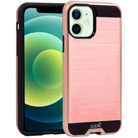 Carcasa COOL para iPhone 12 / 12 Pro Aluminio Rosa