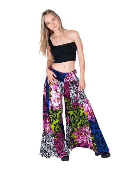 Pantalon Palazo Estampado - PA0615A