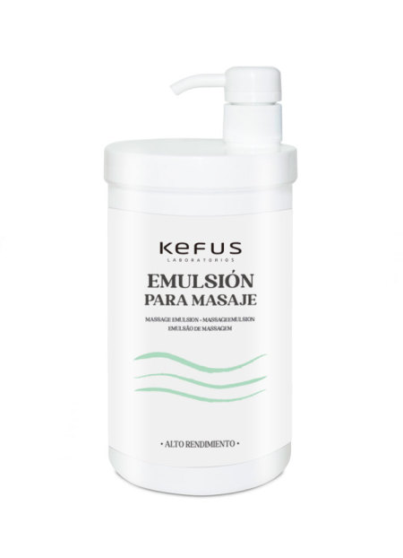 Emulsión para Masaje profesional Kefus Tarro (1000 ml)