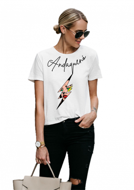 Camiseta mujer ANDAQUENO - Ref: 10160