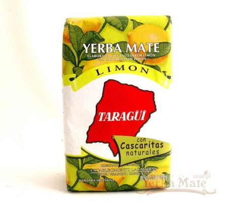 Yerba Mate Taragüi con cascaritas de Limón 500gr