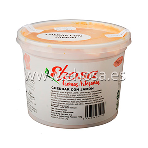 Crema De Cheddar Con Jamon Ehosa